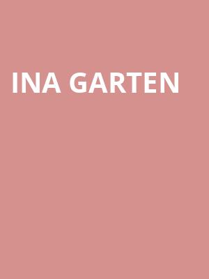 Ina Garten, Kennedy Center Concert Hall, Washington