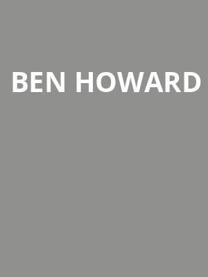 Ben Howard, 930 Club, Washington
