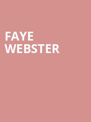 Faye Webster, The Anthem, Washington