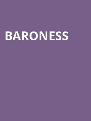 Baroness, The Fillmore Silver Spring, Washington