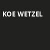 Koe Wetzel, The Anthem, Washington