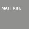 Matt Rife, The Theater at MGM National Harbor, Washington