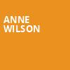Anne Wilson, Warner Theater, Washington