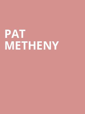 Pat Metheny Poster