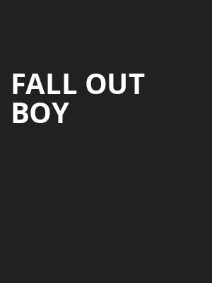 Fall Out Boy, Jiffy Lube Live, Washington