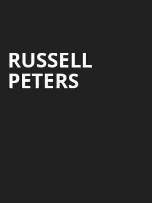 Russell Peters, The Theater at MGM National Harbor, Washington
