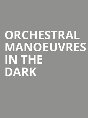 Orchestral Manoeuvres In The Dark, Lincoln Theater, Washington