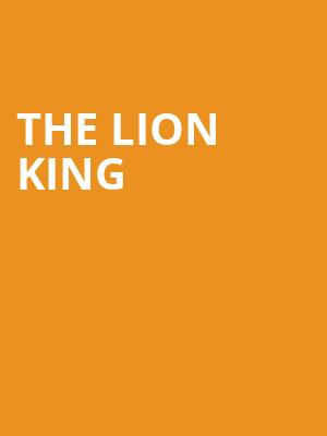 The Lion King, Kennedy Center Opera House, Washington