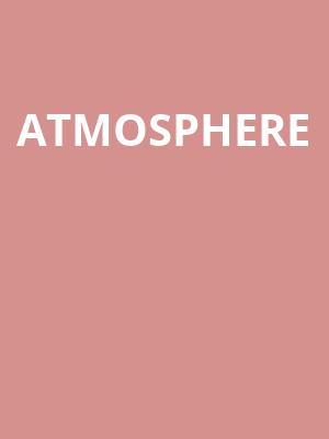 Atmosphere, The Fillmore Silver Spring, Washington