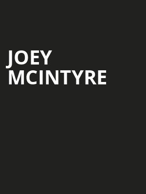 Joey McIntyre, Birchmere Music Hall, Washington