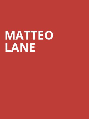 Matteo Lane, Kennedy Center Concert Hall, Washington