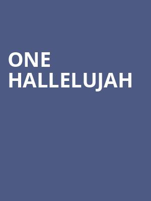 One Hallelujah Poster