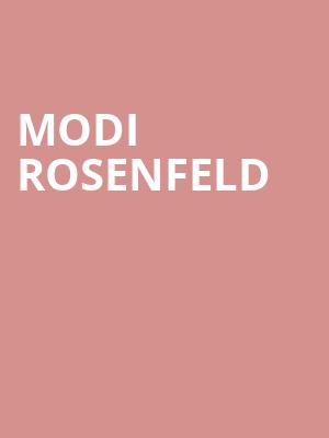 Modi Rosenfeld Poster