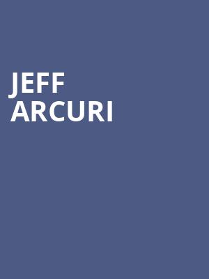 Jeff Arcuri, Warner Theater, Washington