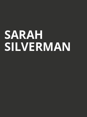 Sarah Silverman, Kennedy Center Concert Hall, Washington