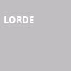 Lorde, The Anthem, Washington