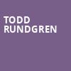 Todd Rundgren, Warner Theater, Washington