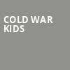 Cold War Kids, 930 Club, Washington
