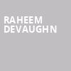 Raheem Devaughn, Birchmere Music Hall, Washington