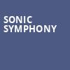Sonic Symphony, Warner Theater, Washington