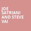 Joe Satriani and Steve Vai, Warner Theater, Washington