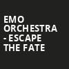 Emo Orchestra Escape the Fate, The Fillmore Silver Spring, Washington