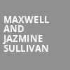 Maxwell and Jazmine Sullivan, Capital One Arena, Washington