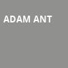 Adam Ant, Warner Theater, Washington